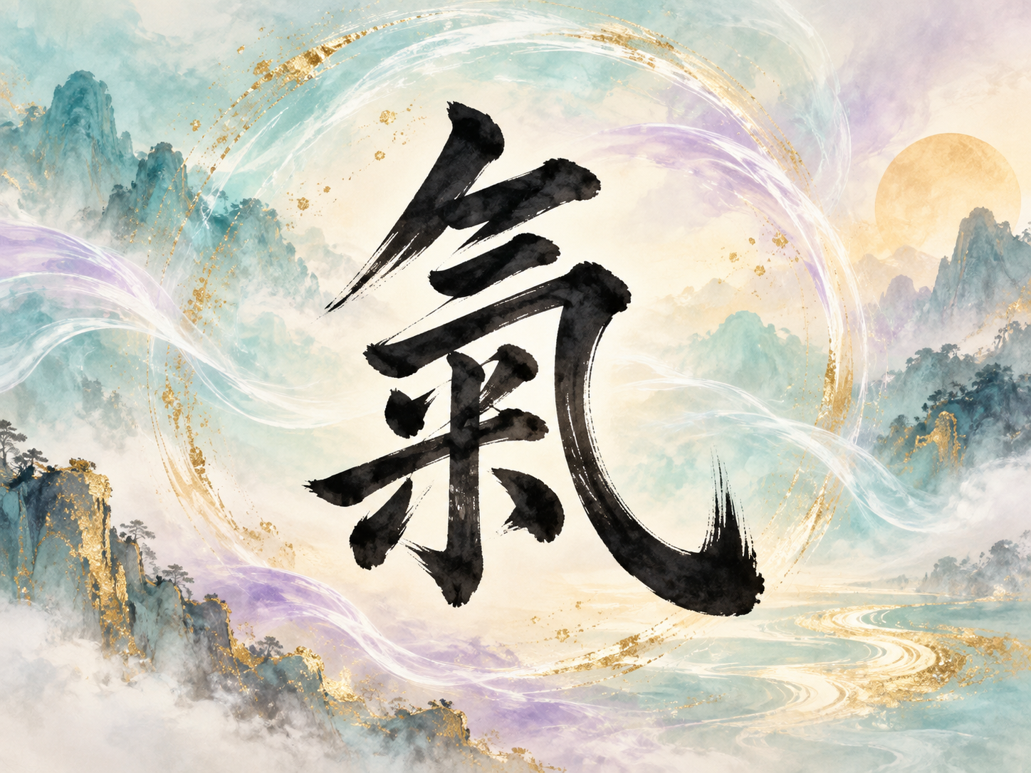 A luminous natural image representing the Qi area of an Apex Tai Chi membership